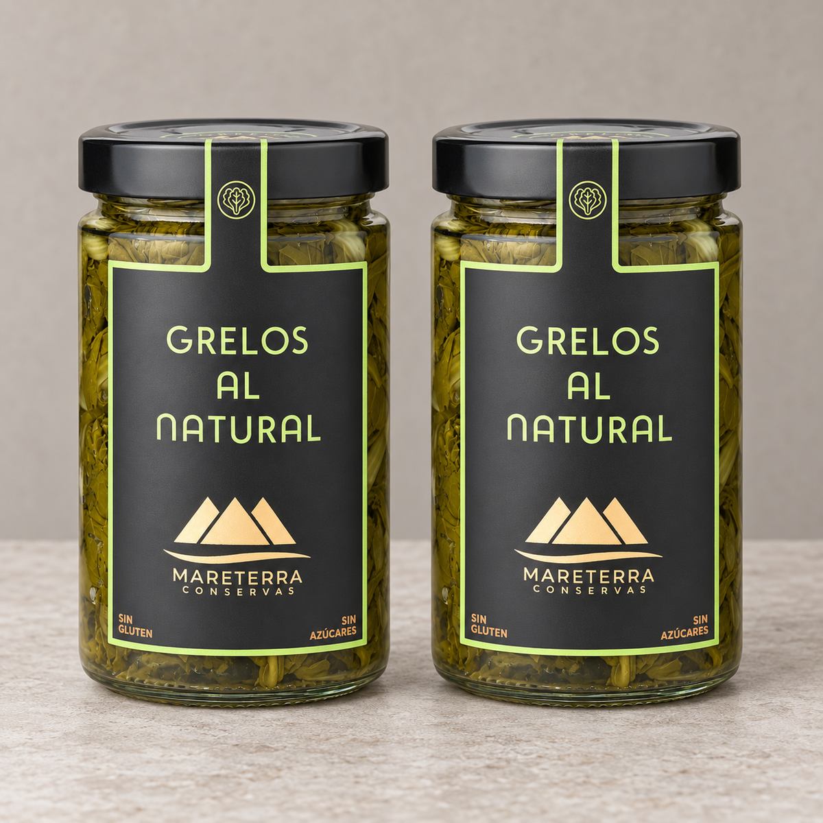 Grelos al natural - 2uds