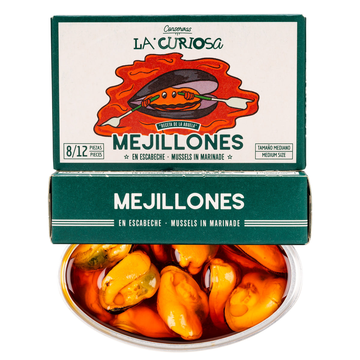 Mejillones en escabeche picante - 2uds