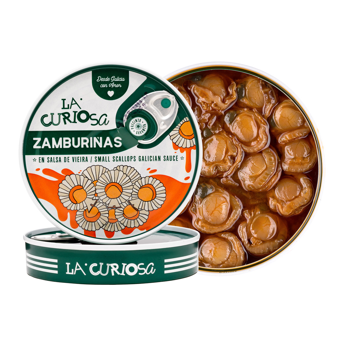 Zamburiñas en salsa de vieira - 2uds