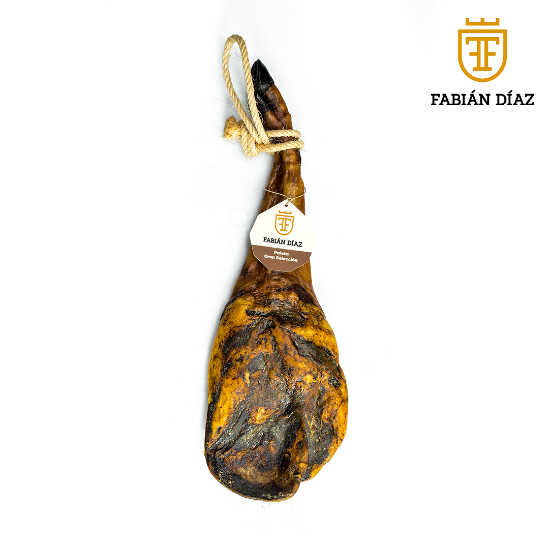 Se muestra una paleta entera con su correspondiente etiqueta.