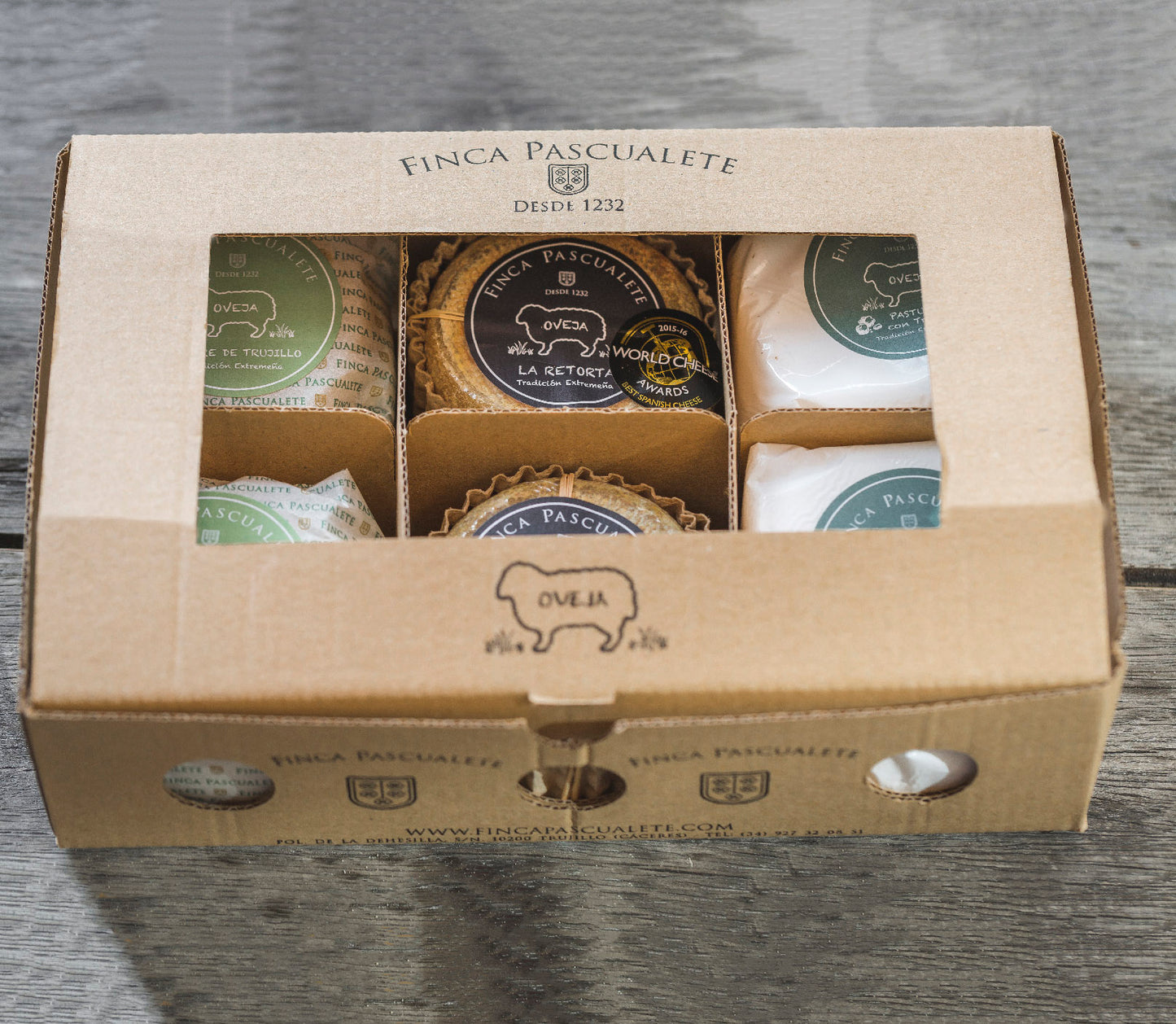 Pack quesos Pascualete