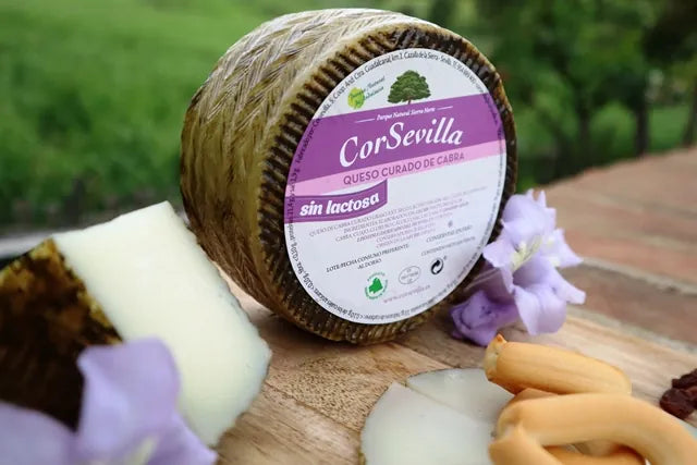 Queso curado de cabra sin lactosa