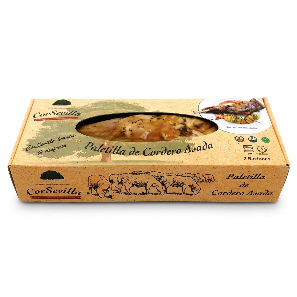 Paletilla de Cordero Asada 800g