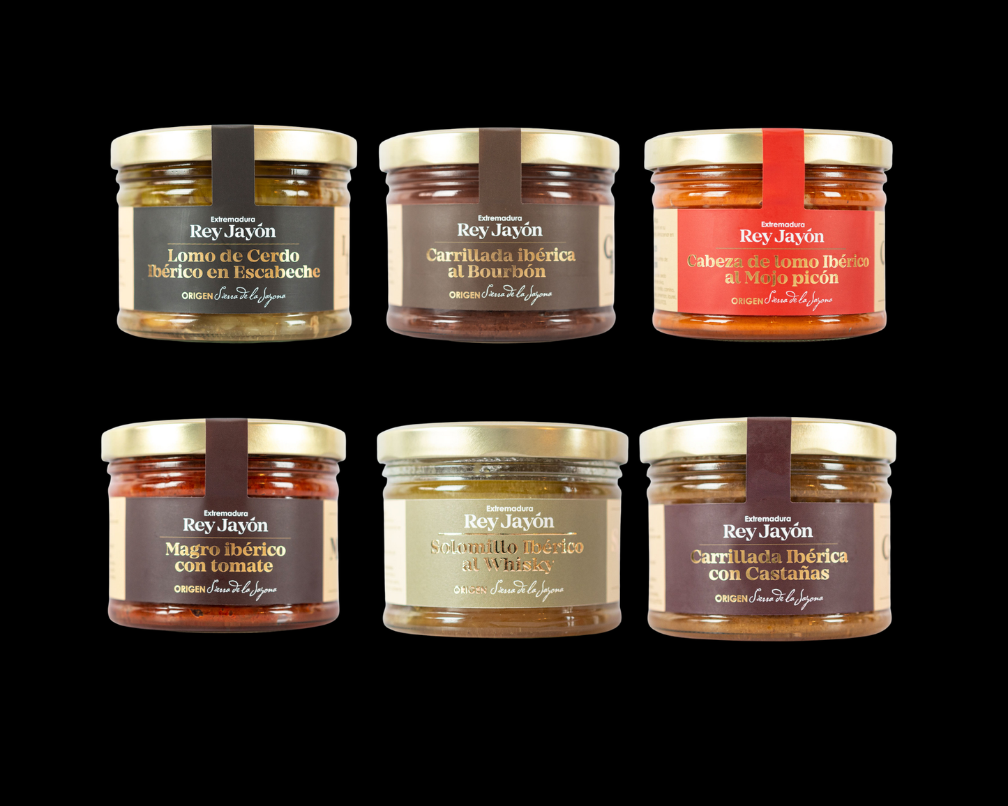 Pack 6 botes: lomo, solomillo y carrillada