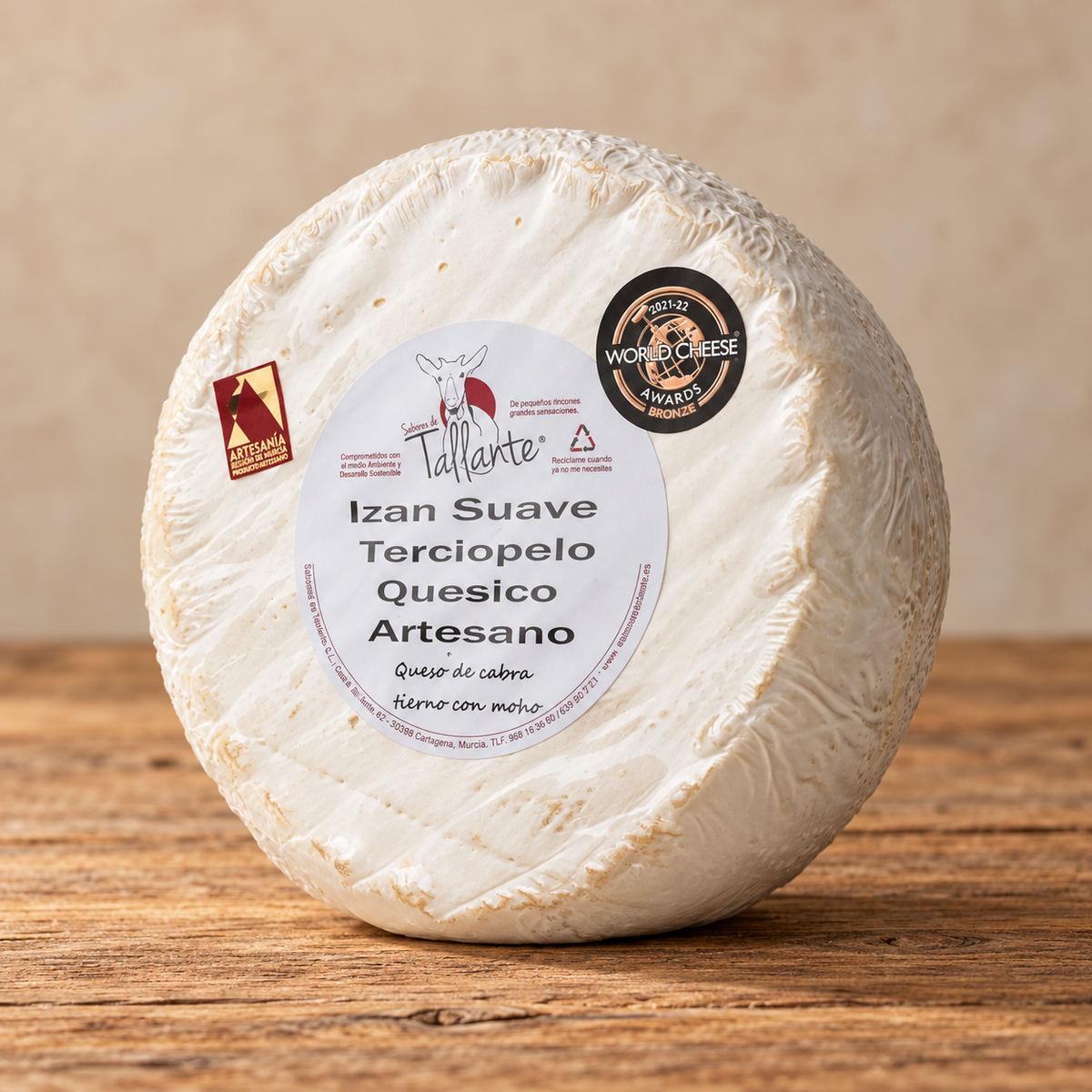 Queso de Cabra Izan Suave Terciopelo