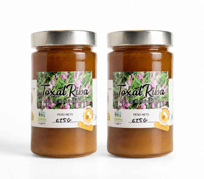 IGP Miel de Asturias – 2 botes de 625g
