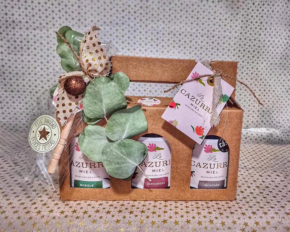 Pack Regalo de MIEL - Brezo, Montaña y Bosque