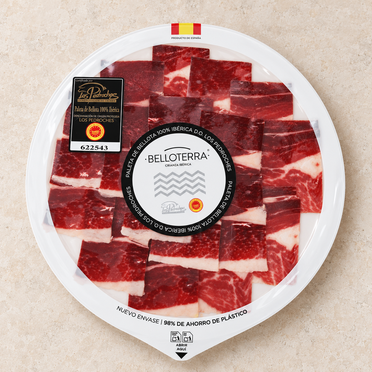 Paleta de Bellota 100% Ibérica D.O. Los Pedroches - 5uds de 80g/ud