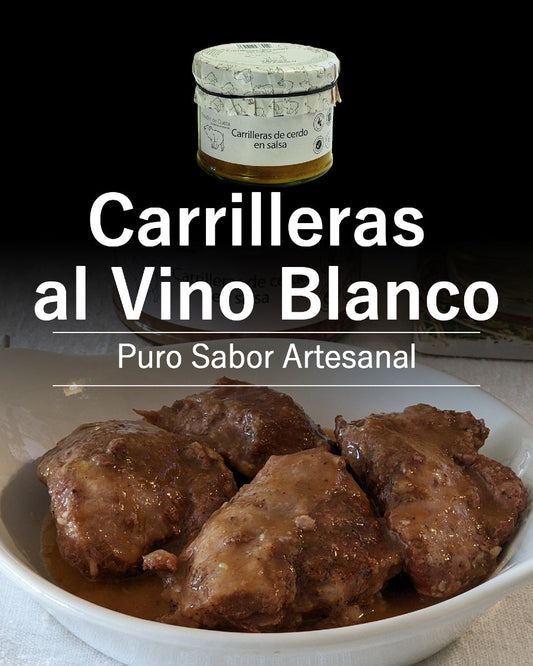 Carrilleras de cerdo al vino blanco: tradición, sabor y ternura en cada bocado