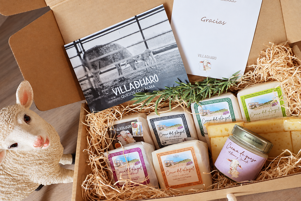 Caja "Gourmet" Quesos VilladHaro