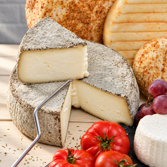 Queso Curado de Cabra con Moho La Yerbera