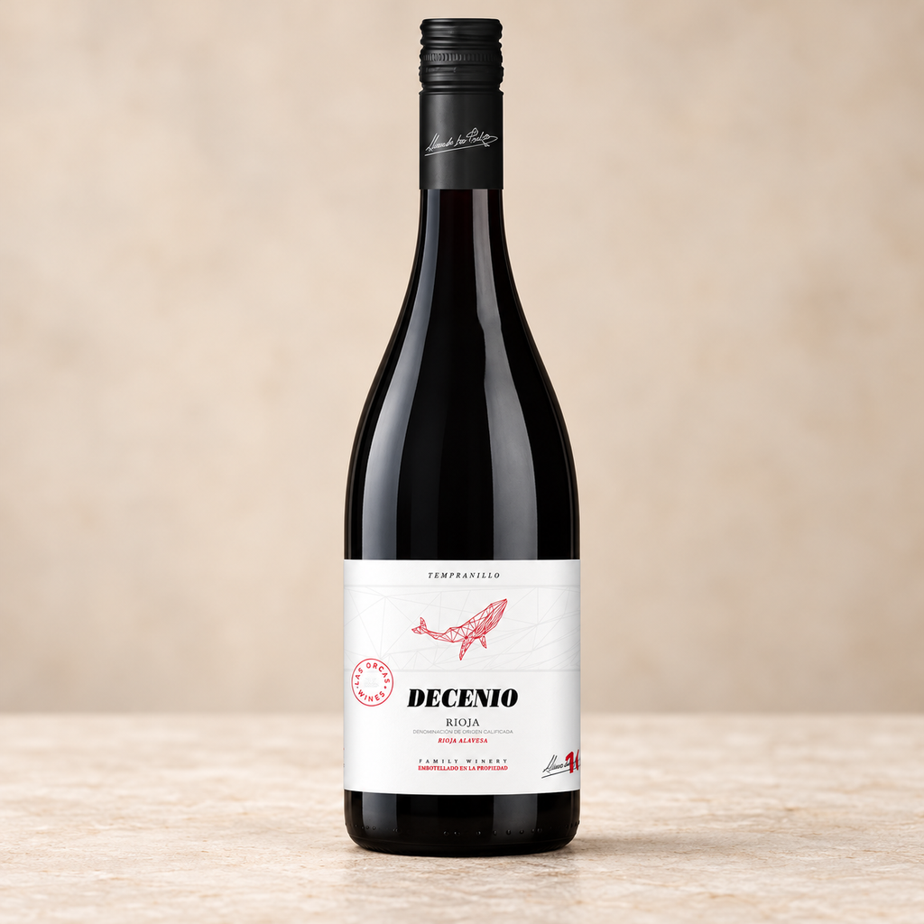 Vino DECENIO Tempranillo