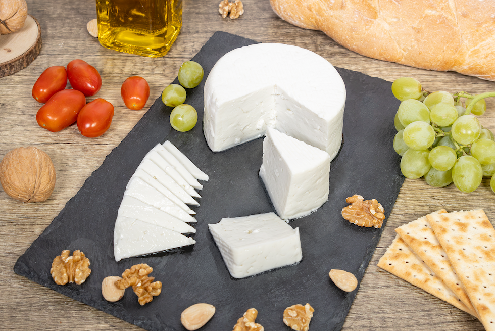 Queso fresco de cabra artesanal