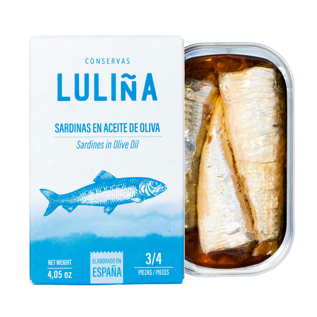 Sardinas en Aceite Oliva – CONSERVAS LULIÑA