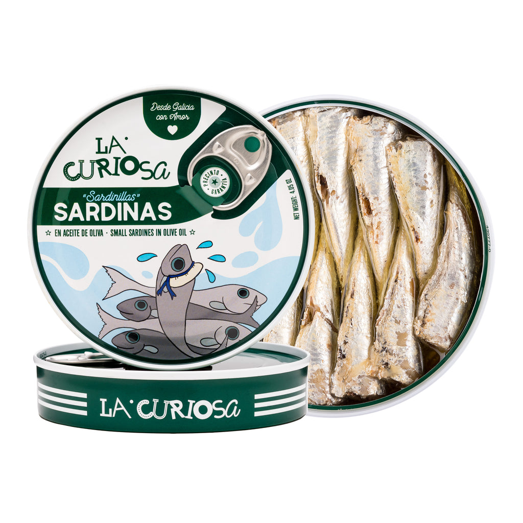 Sardinillas en aceite de oliva - 2uds