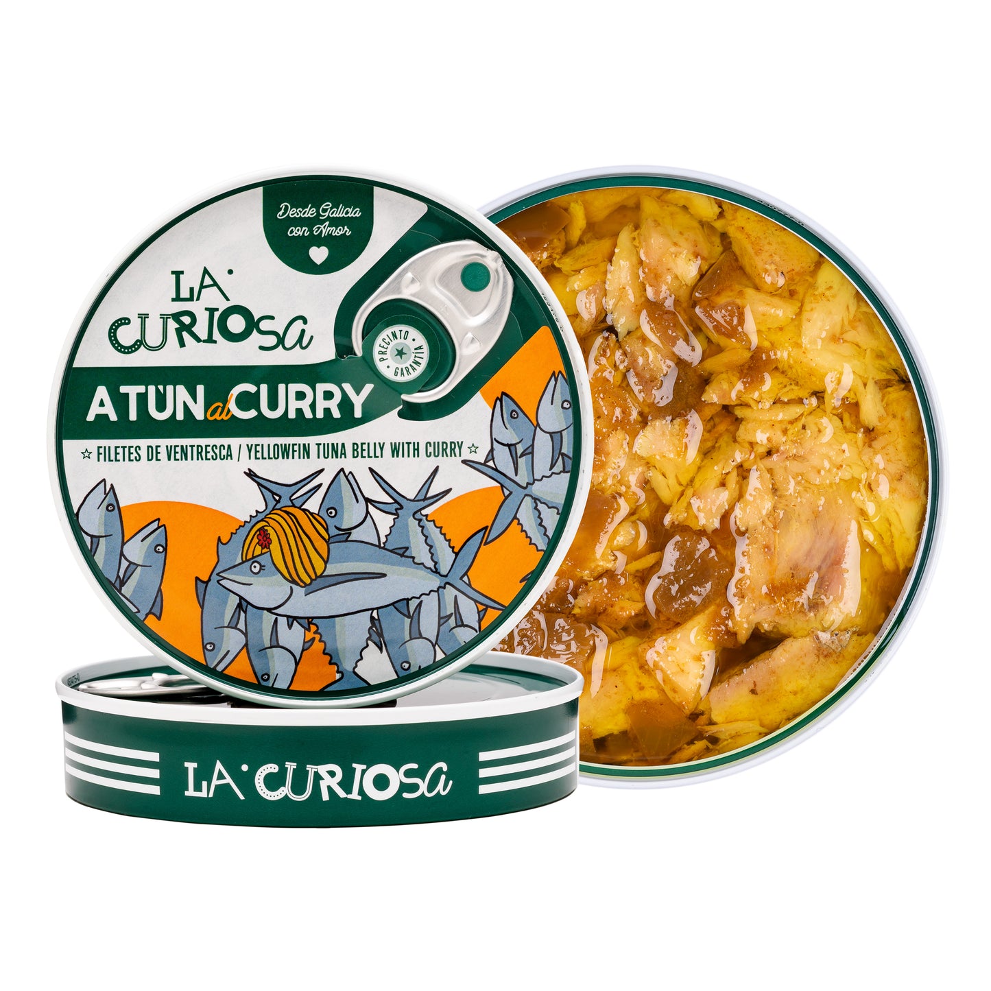 Ventresca de atún al curry - 2uds