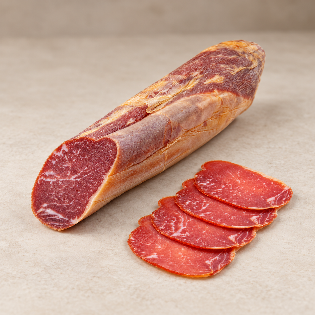 Caña de lomo de bellota ibérico 50% raza ibérica 750g