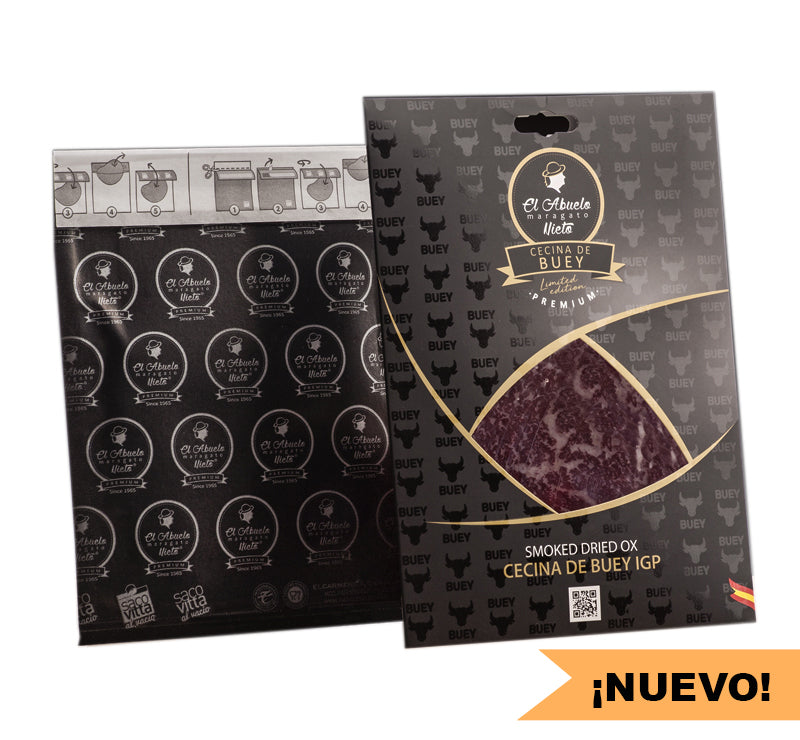 Cecina de Buey IGP El Abuelo Magarato loncheado 80gx3uds