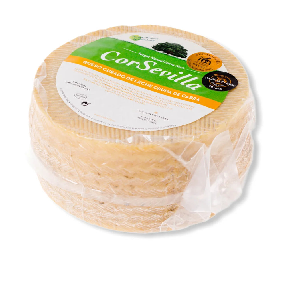 Queso curado de cabra de leche cruda 🥈