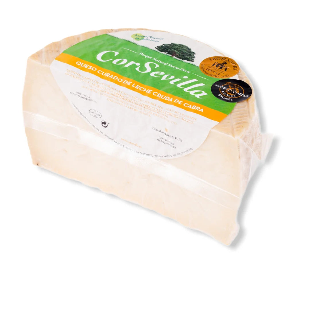 Queso curado de cabra de leche cruda 🥈