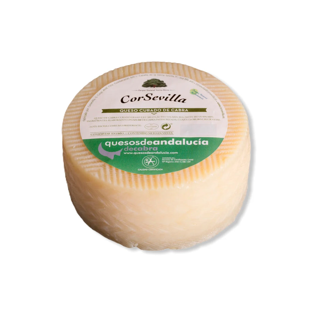 Queso curado cabra calidad certificada