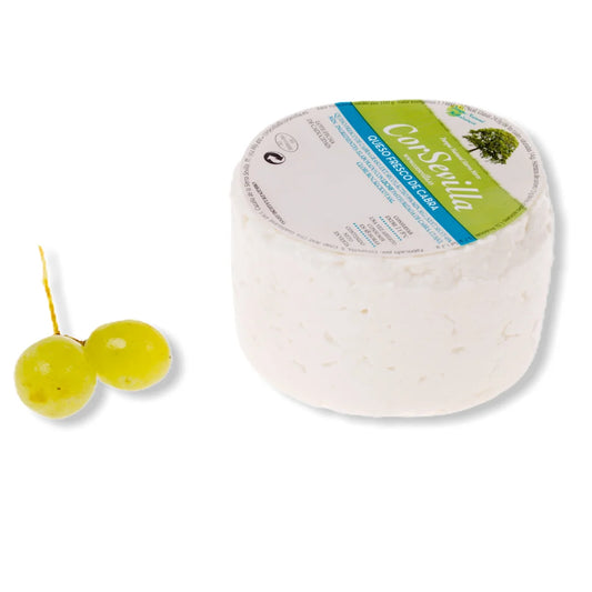 Queso fresco de cabra artesanal