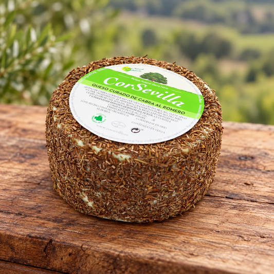 Queso curado de cabra al romero