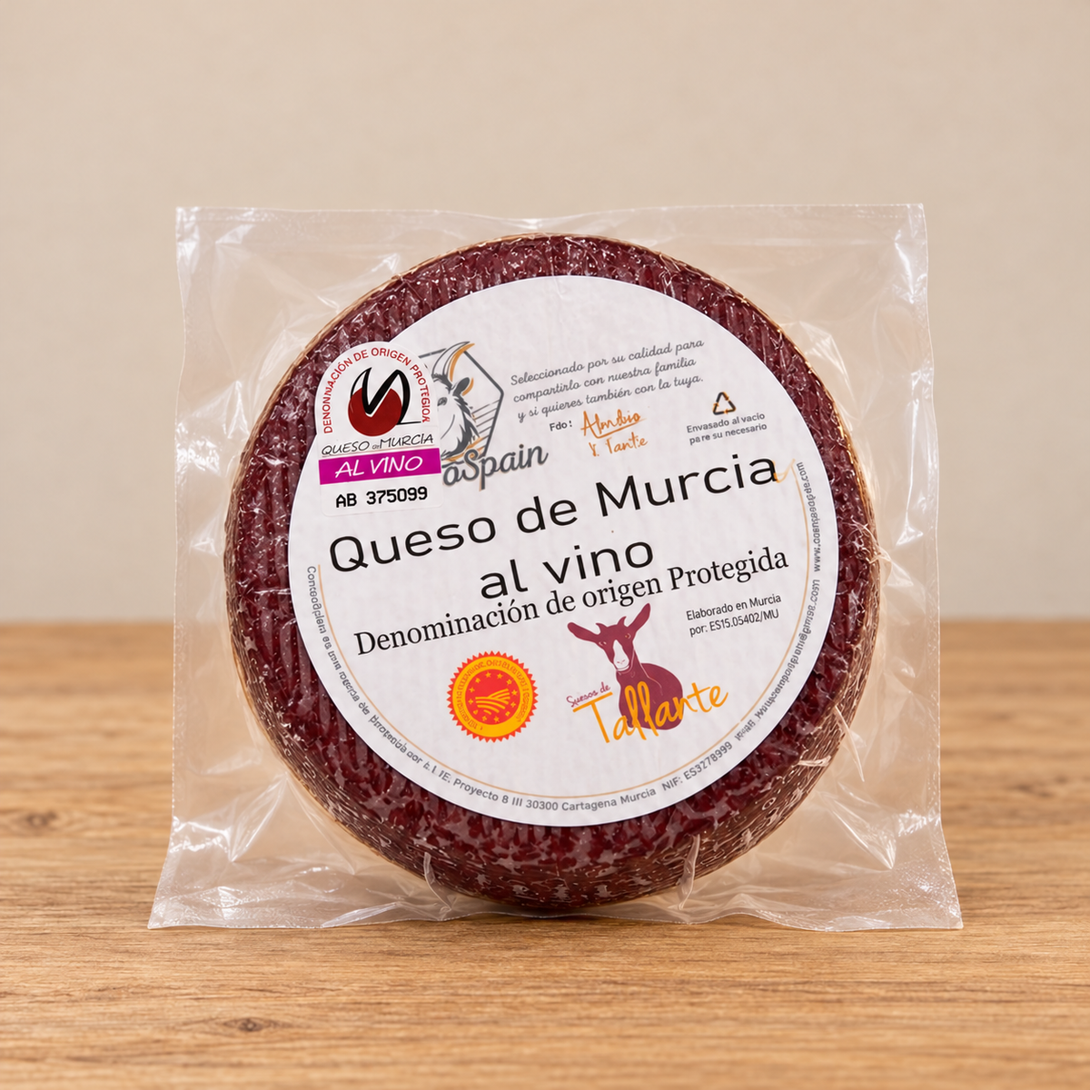 Queso DOP Murcia al Vino