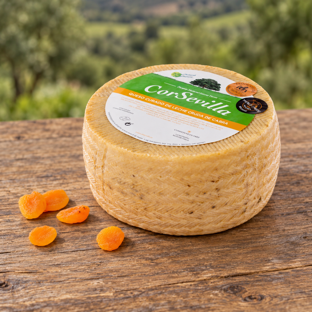 Queso curado de cabra de leche cruda 🥈