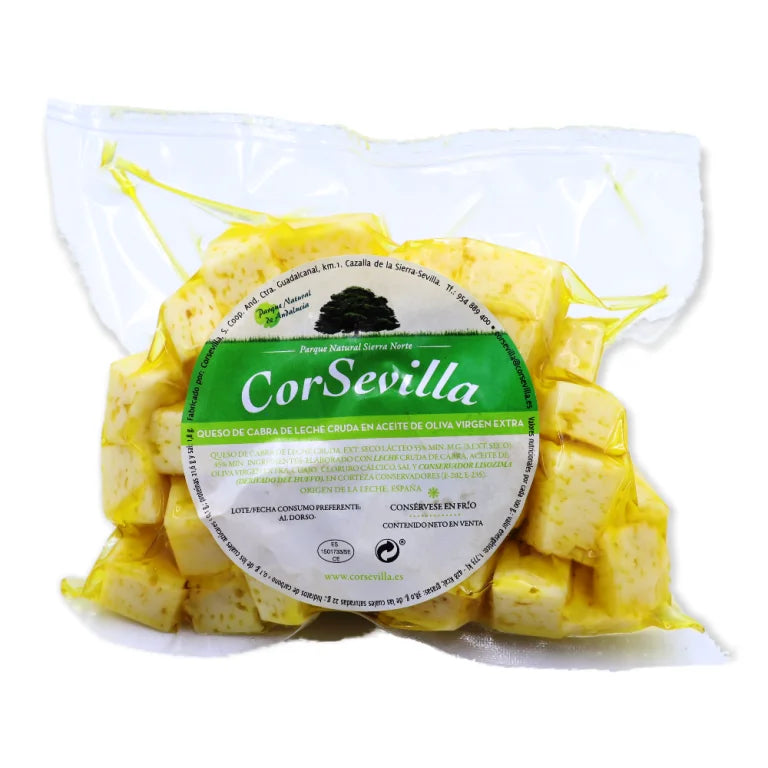 Tacos de Queso en Aceite de Oliva