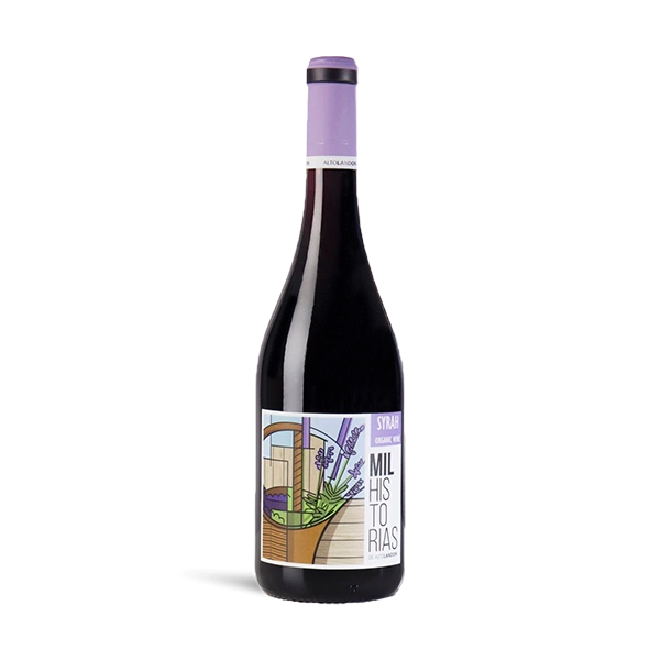 Vino Mil historias Syrah - 2 botellas