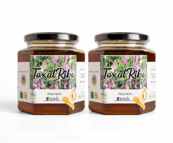 IGP Miel de Asturias – 2 Botes de 500g/ud