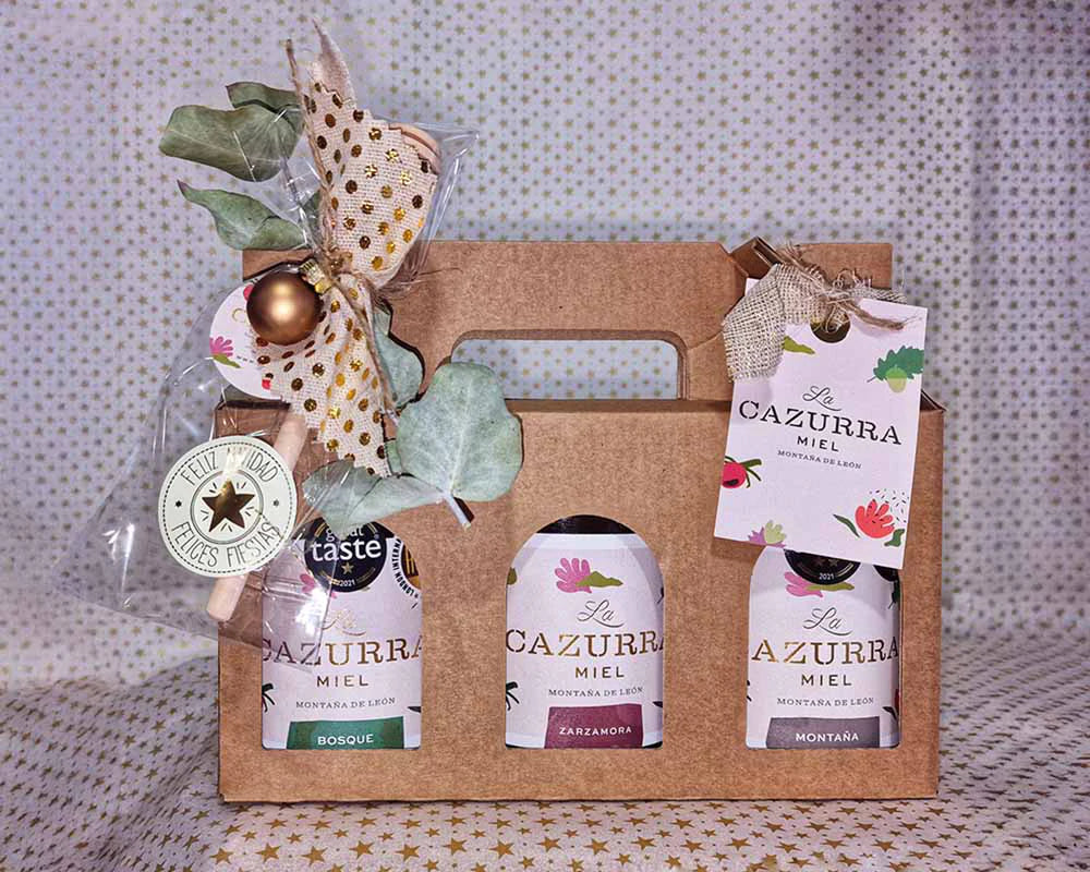 Pack Regalo de MIEL - Brezo, Montaña y Bosque