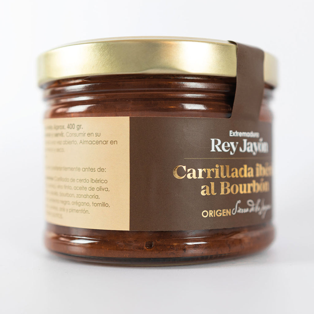 Carrillada ibérica al bourbón - 2 botes