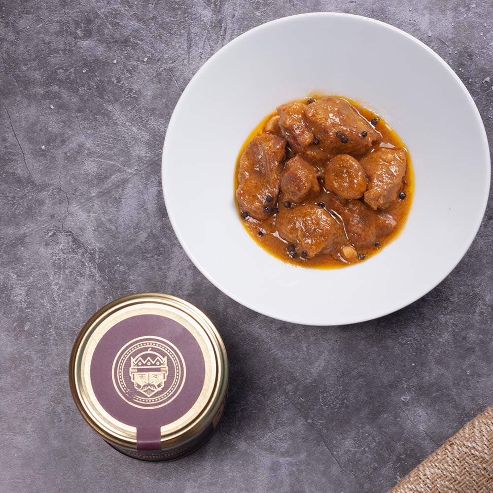 Carrillada ibéricas con castañas - 2 botes