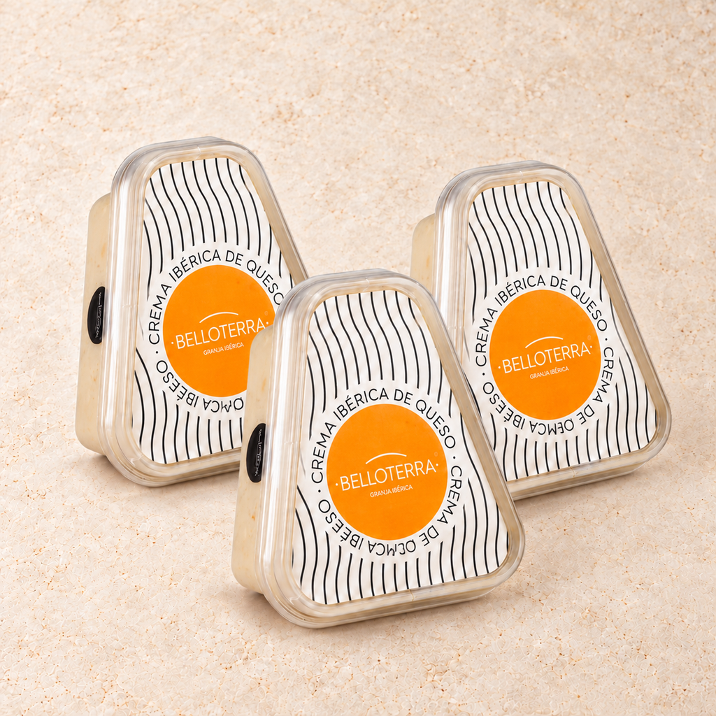 Crema Ibérica de Queso - 3uds