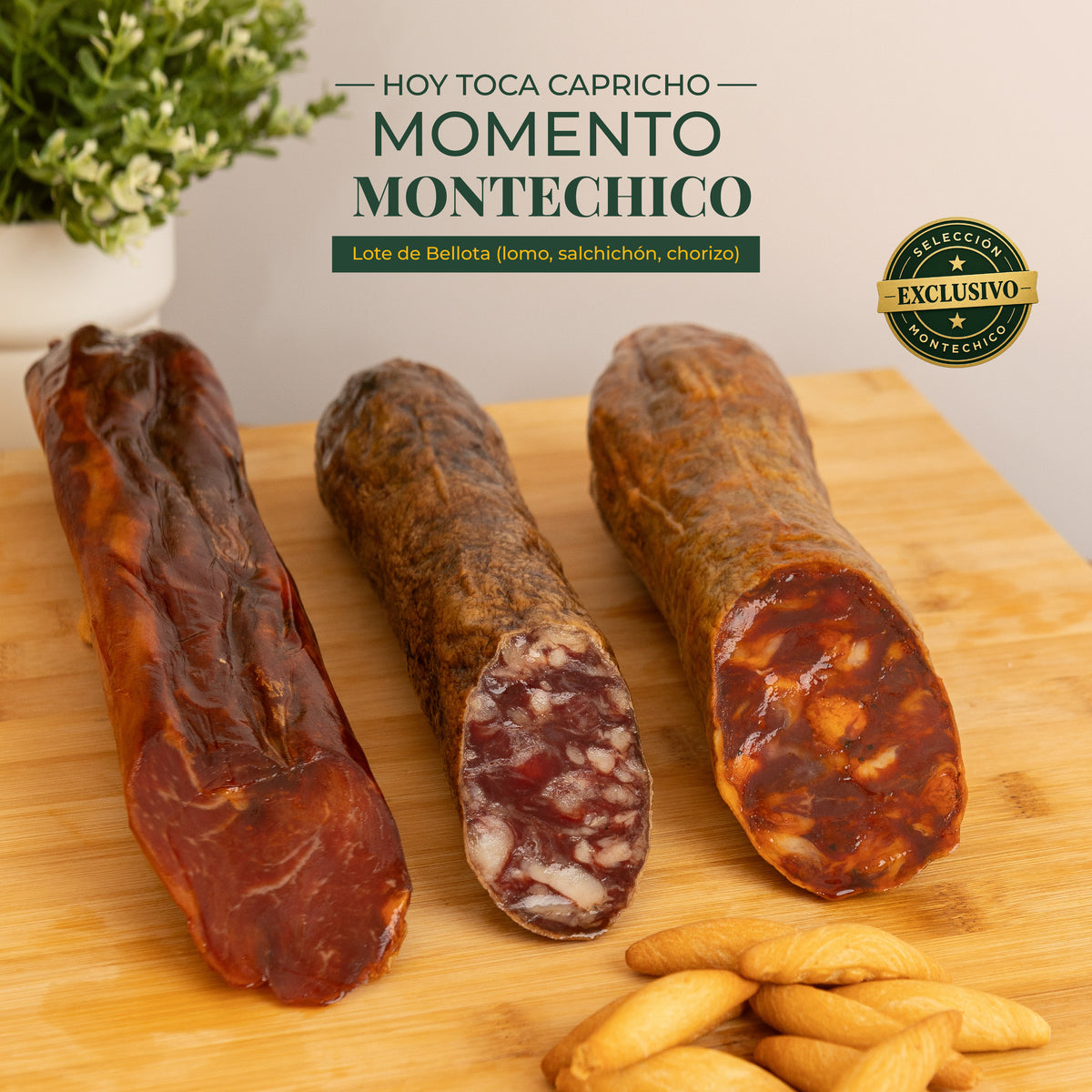 Pack embutidos Ibéricos de Bellota Montechico
