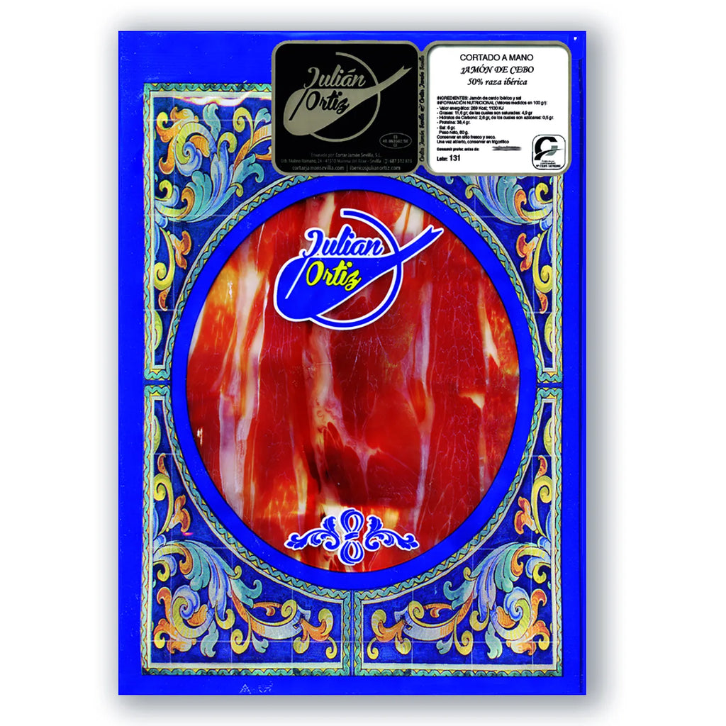 Jamón Ibérico CEBO - 10uds x 80g