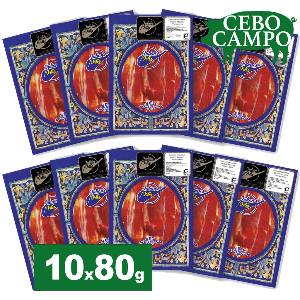 Paleta Ibérica CEBO CAMPO - 10uds x 80g