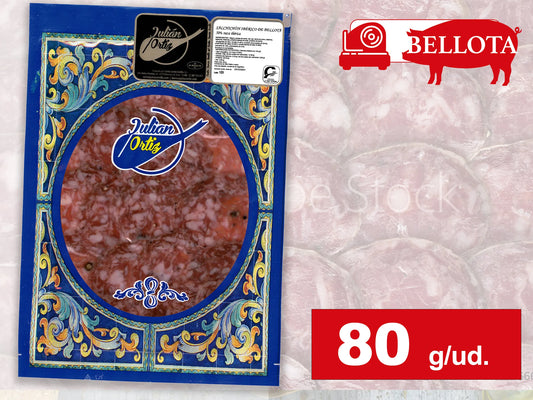 Salchichón Ibérico de BELLOTA - 5uds x 80g