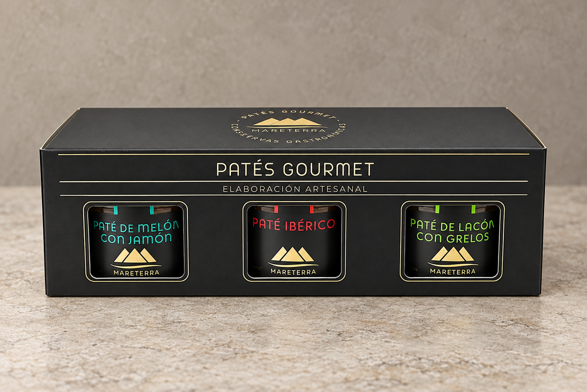 Pack de patés gourmets Mareterra