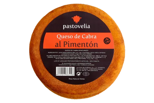 Queso de cabra al pimentón
