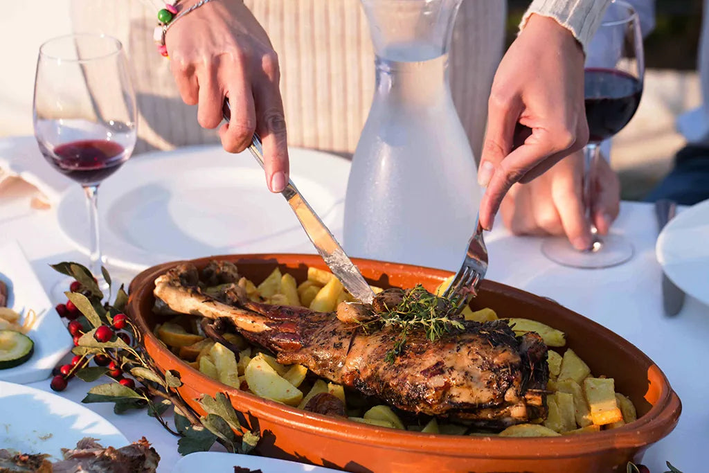 Pierna de Cordero Asada 900g