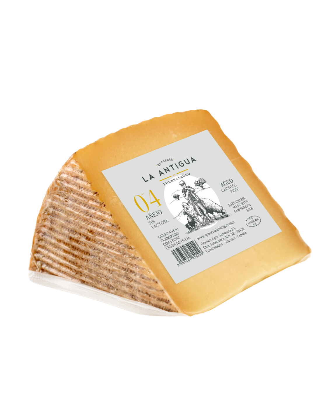 Queso artesanal añejo de oveja SIN LACTOSA