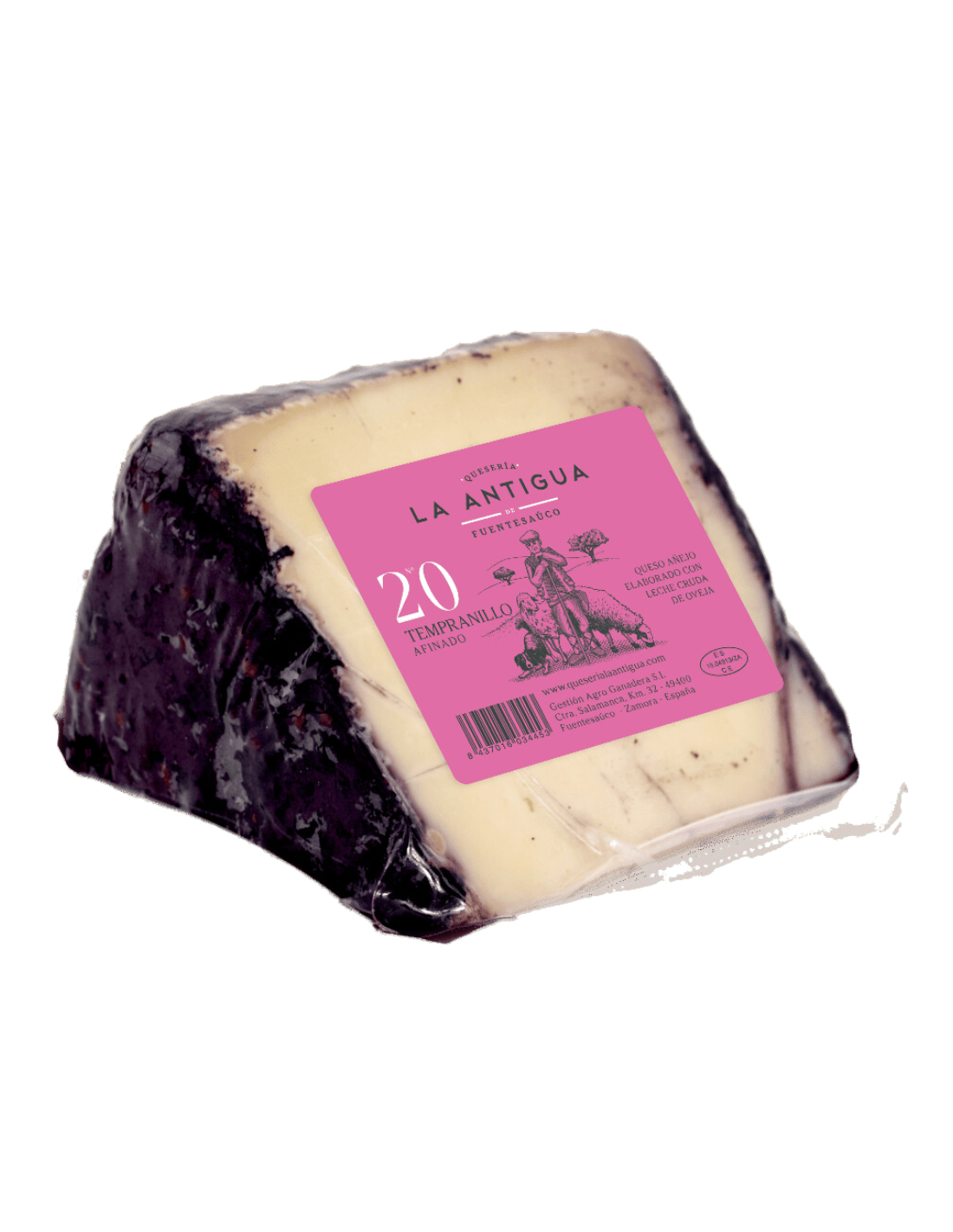 Queso de oveja añejo al tempranillo "La Antigua"