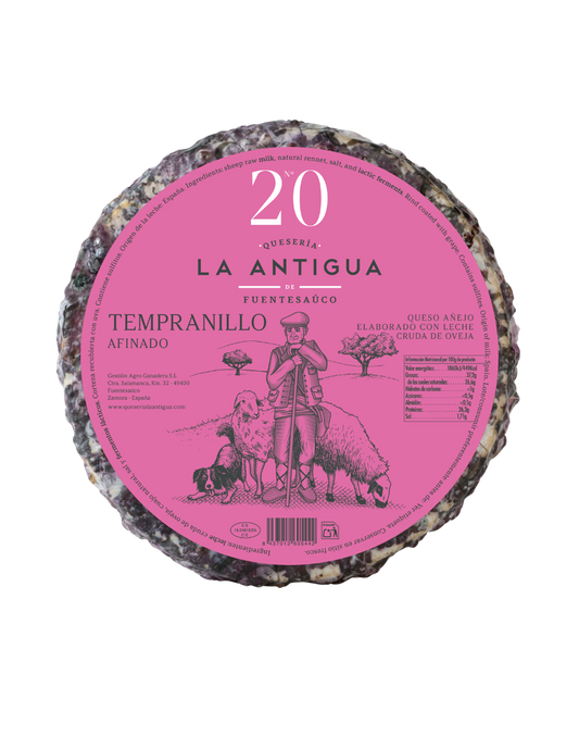Queso de oveja añejo al tempranillo "La Antigua"