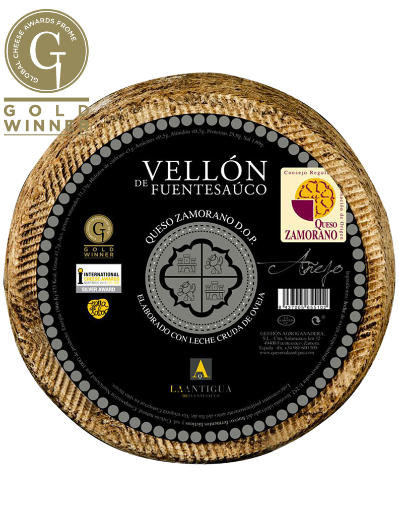 Queso de oveja AÑEJO DOP zamorano Vellón de Fuentesaúco