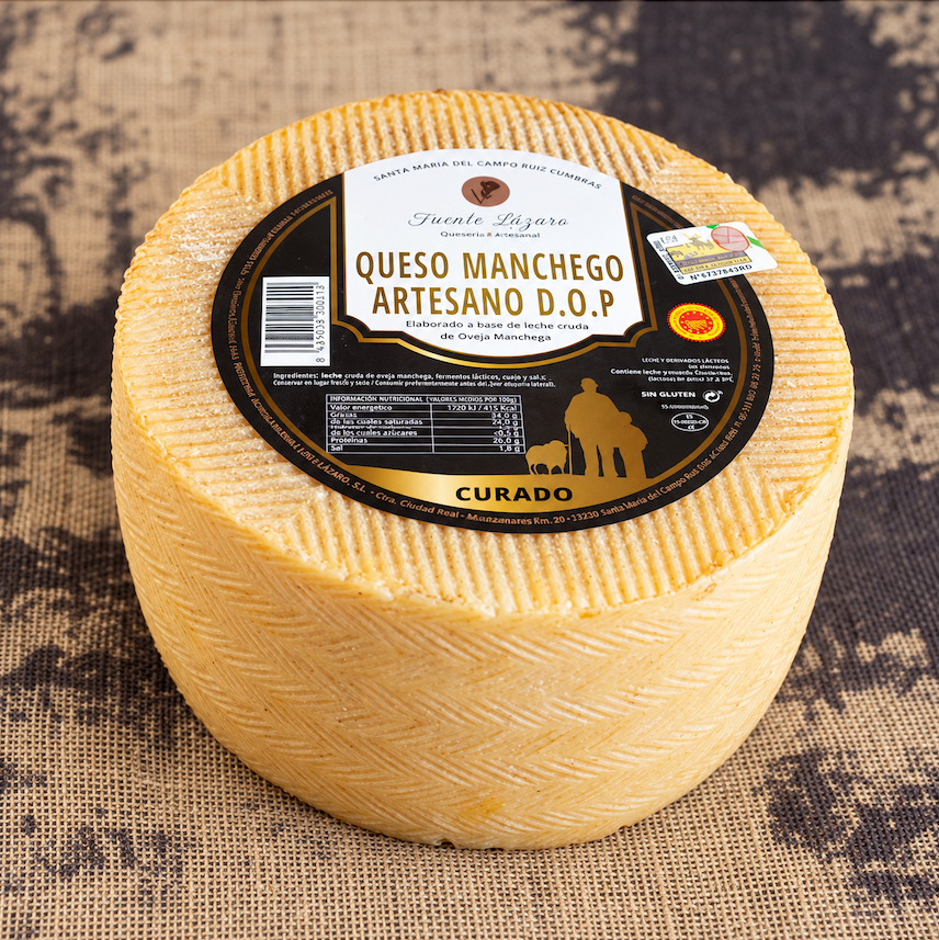 Queso DOP Manchego curado