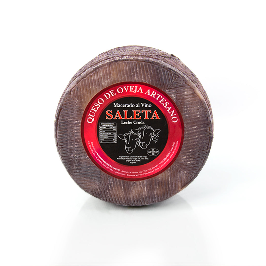 Queso artesano al vino