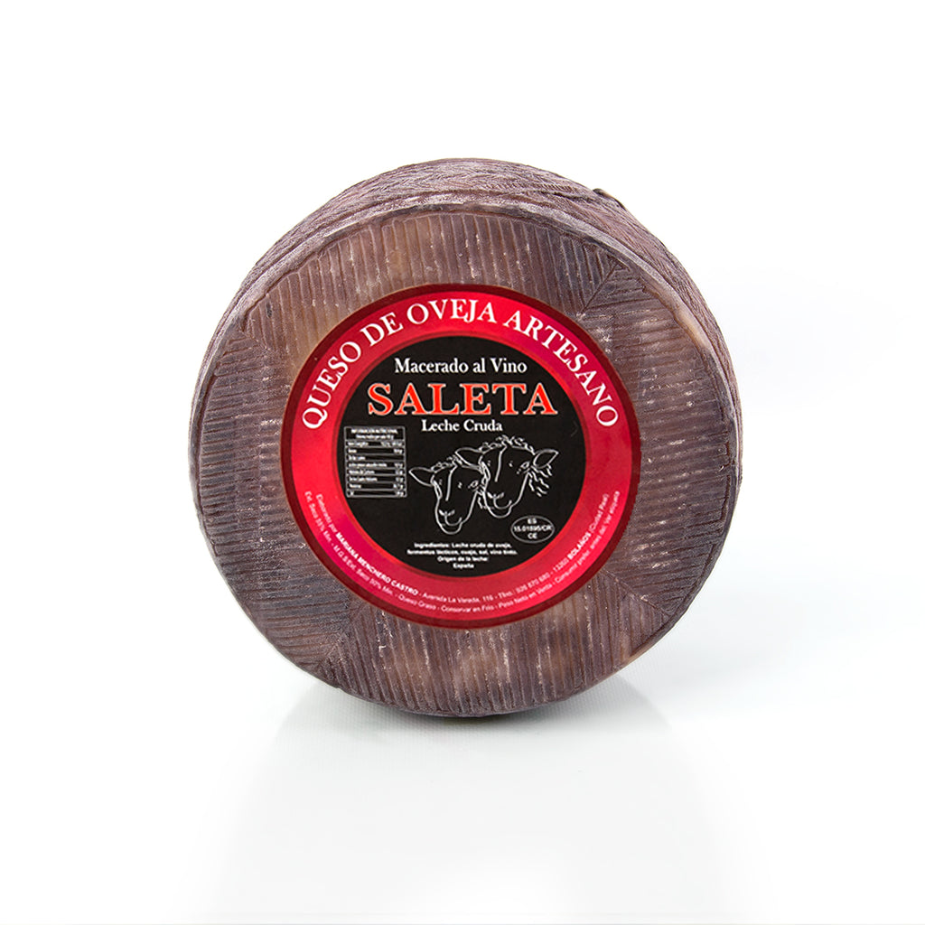 Queso artesano al vino